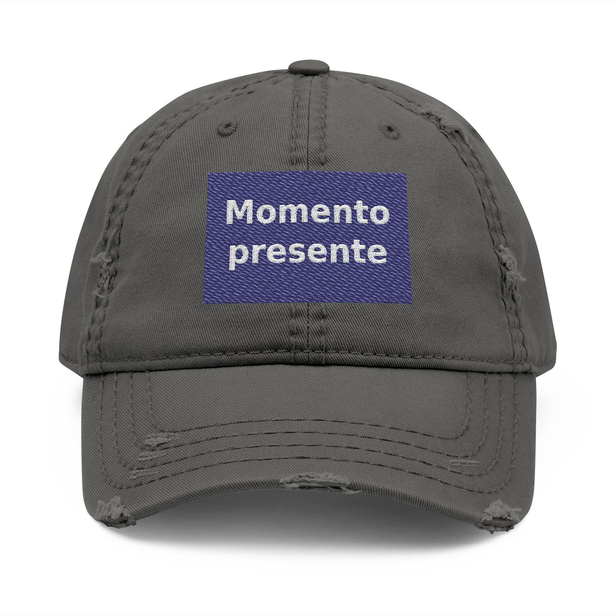 "Momento presente" Black Cat Dad Hat | College Girl Gift | Fashion | KayKay Classics