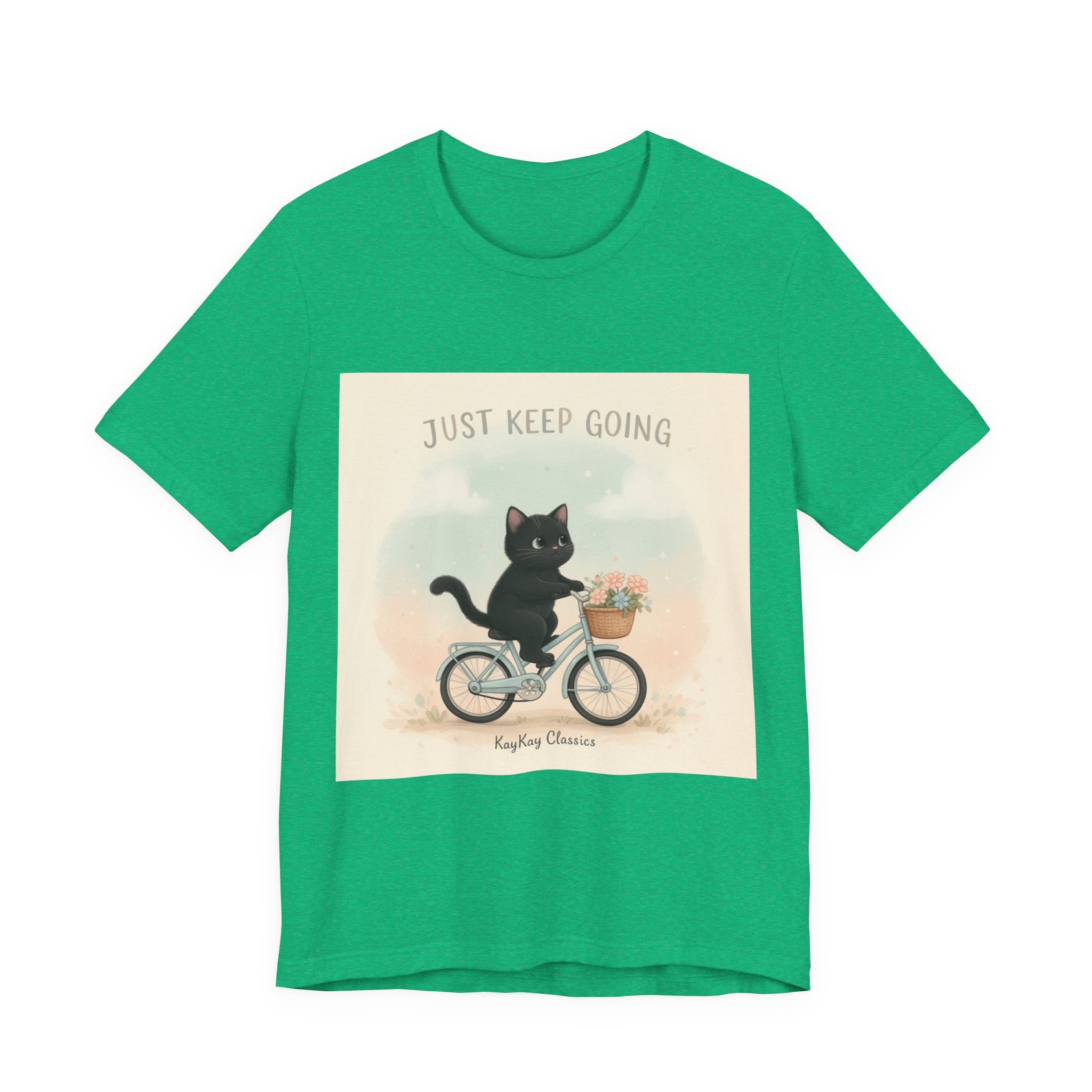 "Design" Black Cat Women Tee | College Girl Gift | Fashion | KayKay Classics