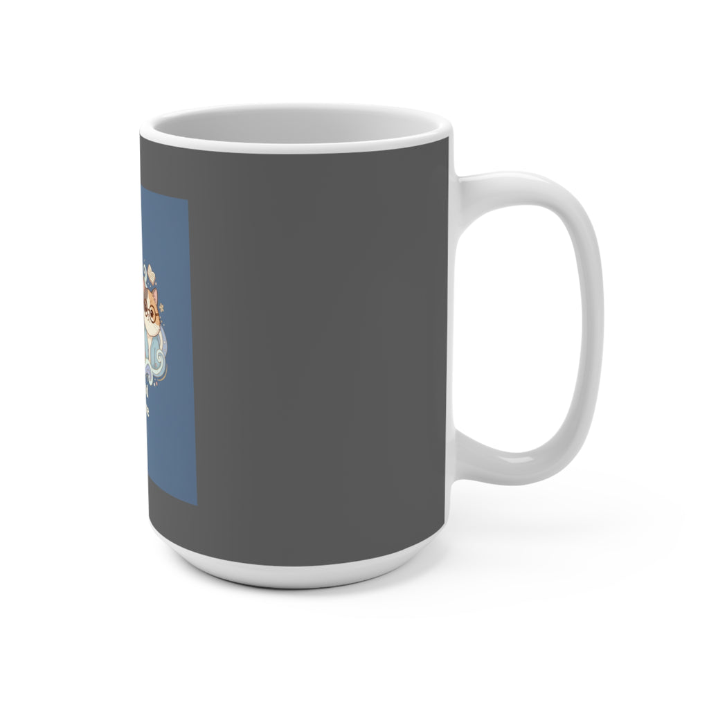 Cats With Glasses Mug 15oz – Coffee and Confidence