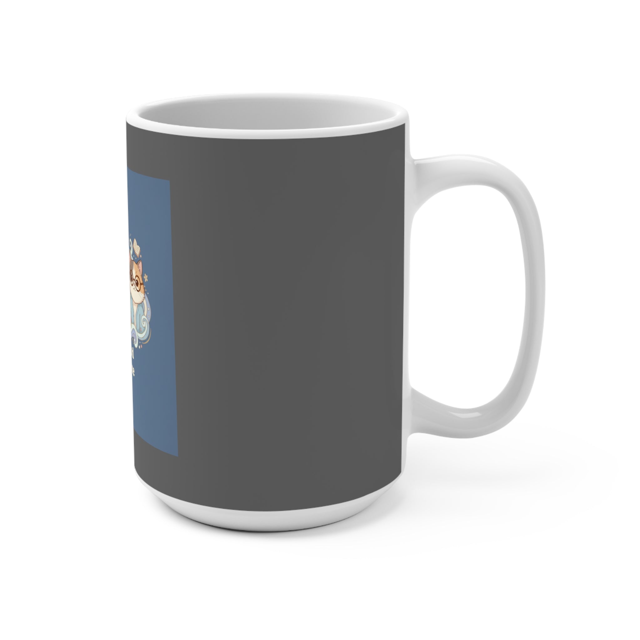 Cats With Glasses Mug 15oz – Coffee and Confidence