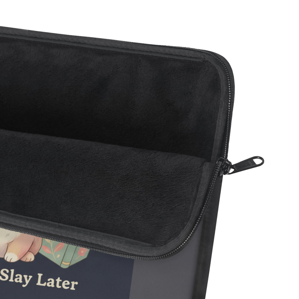 Bunny Laptop Sleeve – Do Good Be Good Study Now Slay Later