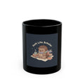 Bunny Black Mug 11oz – Soft Life Scholar