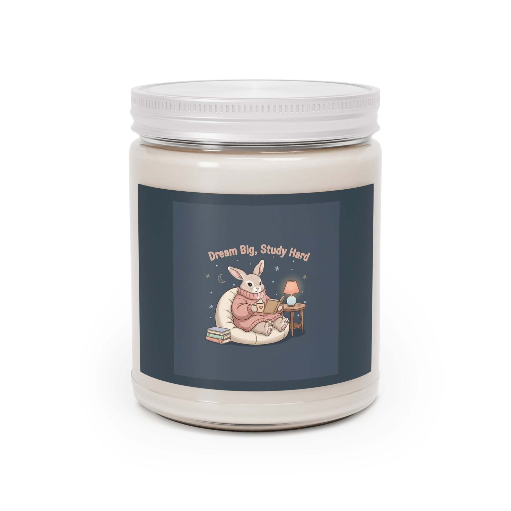 Bunny Scented Candle – Dream Big Study Hard