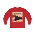 TAKE YOUR TIME Cat Long Sleeve Tee