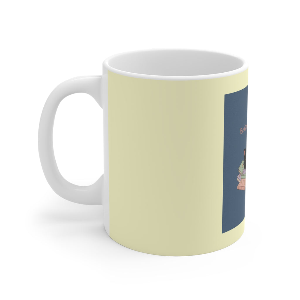 Black Cat Mug 11oz – Be Gentle With Yourself