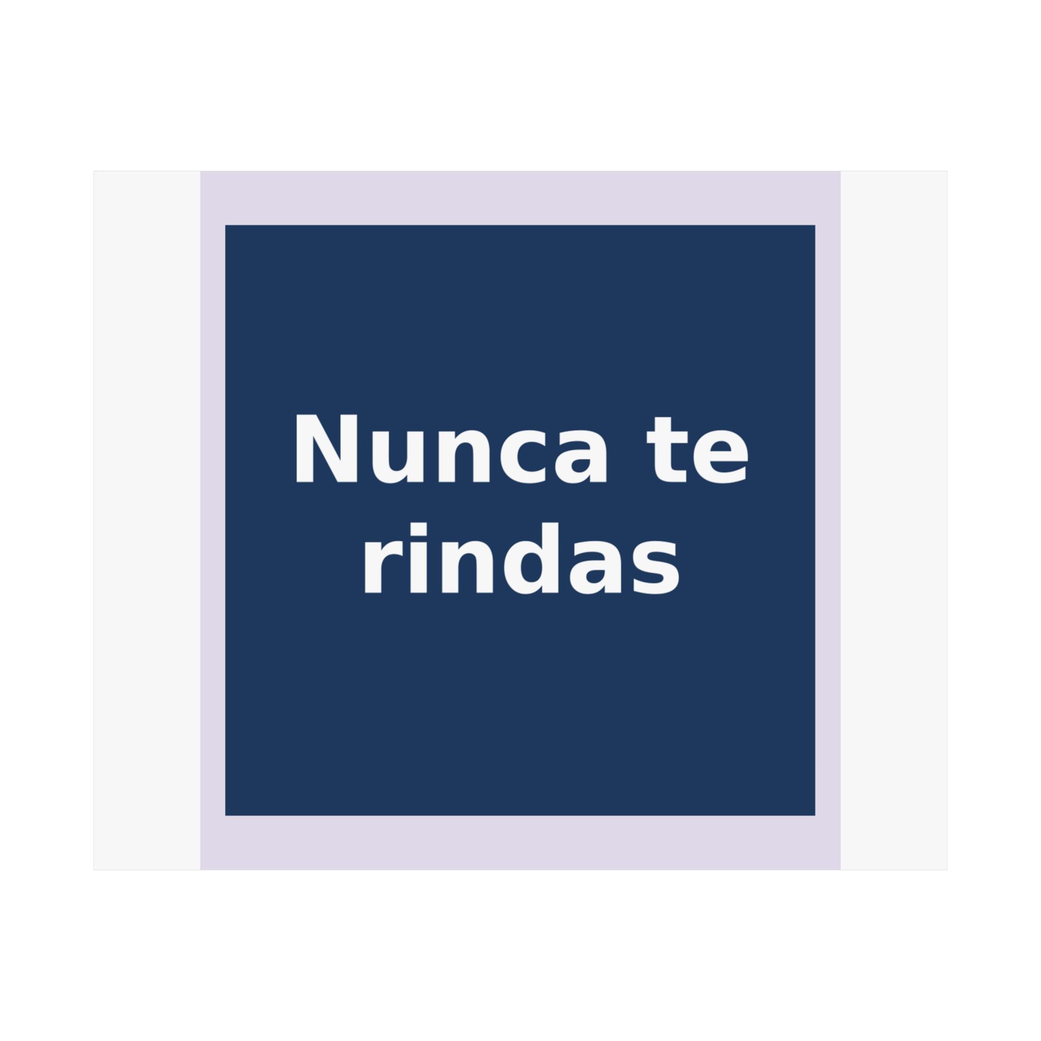"Nunca te rindas" Black Cat Poster | College Girl Gift | Fashion | KayKay Classics