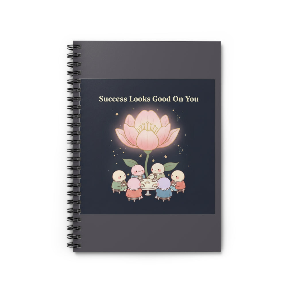 Tiny Chibi Creatures Spiral Notebook – Success Looks Good on You