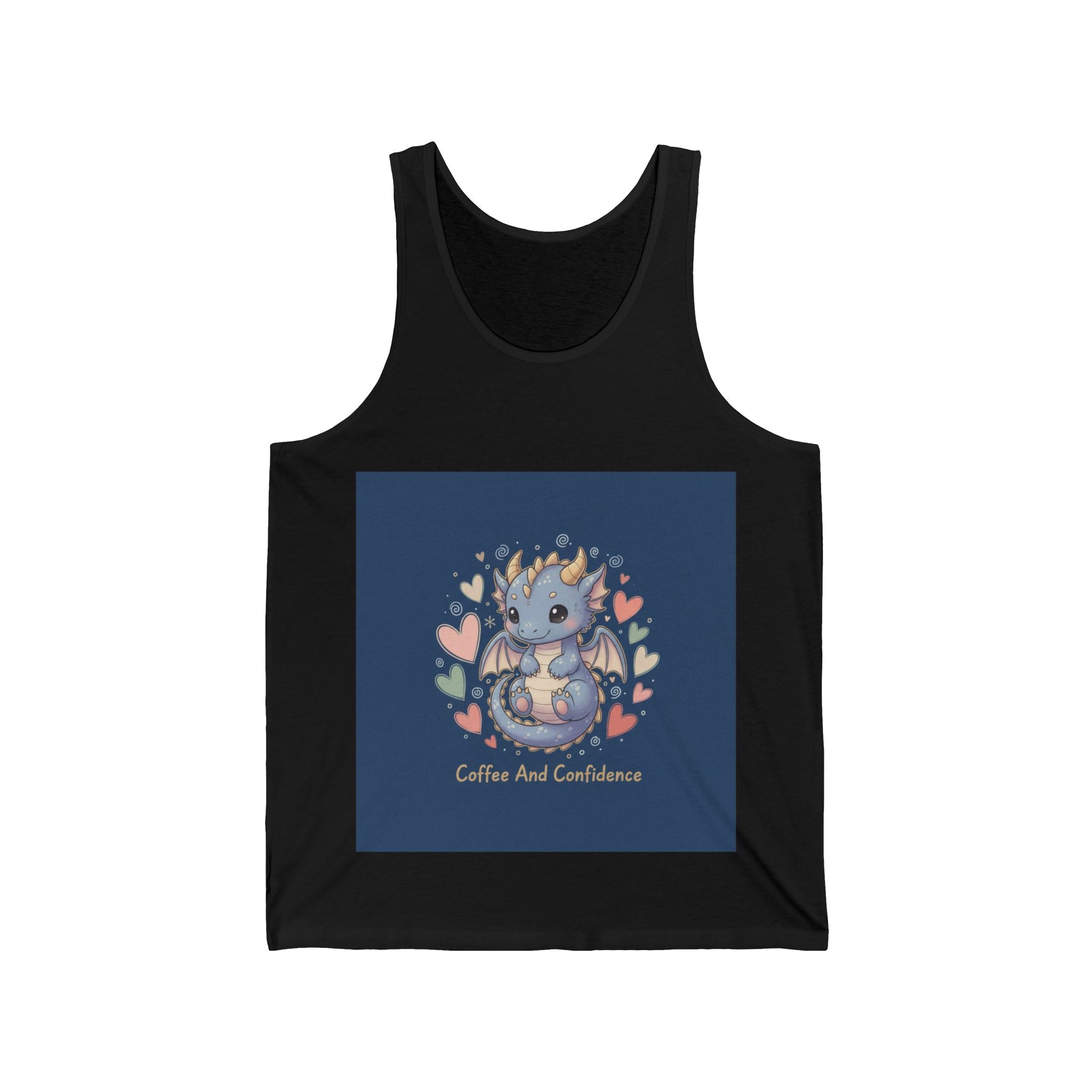 Coffee And Confidence Dragon Tank Top