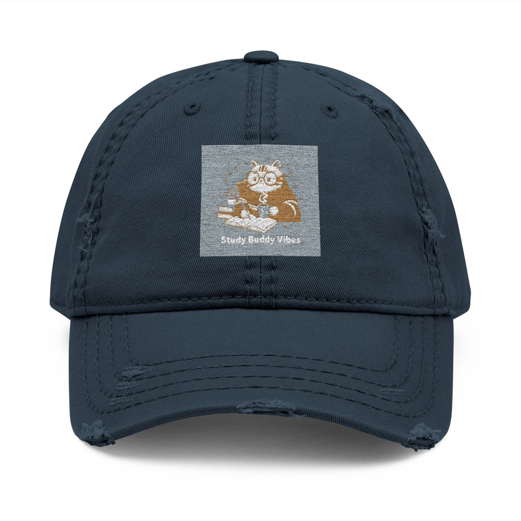 Cat Dad Hat – Study Buddy Vibes