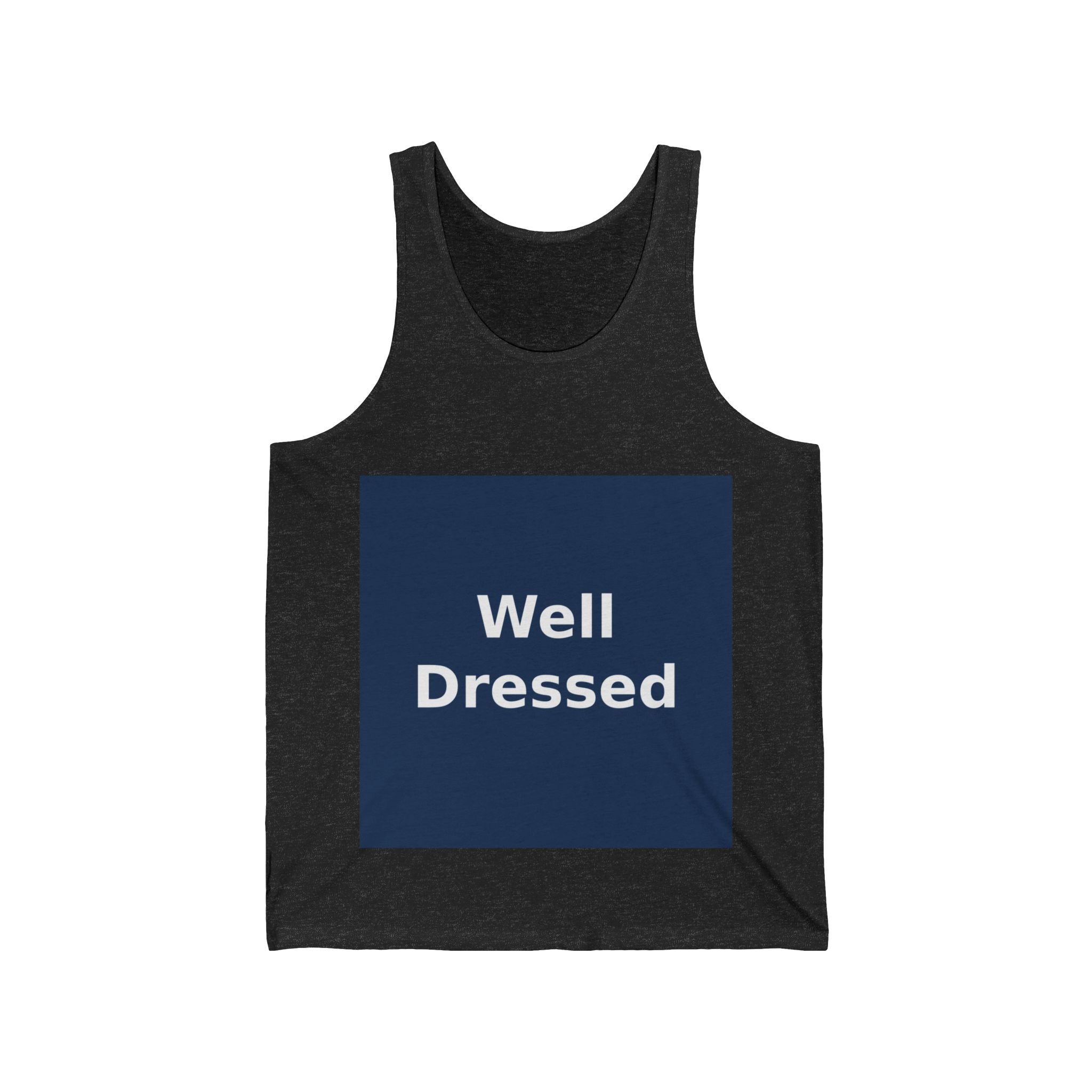 "Well Dressed" Black Cat Tank Top | College Girl Gift | Fashion | KayKay Classics