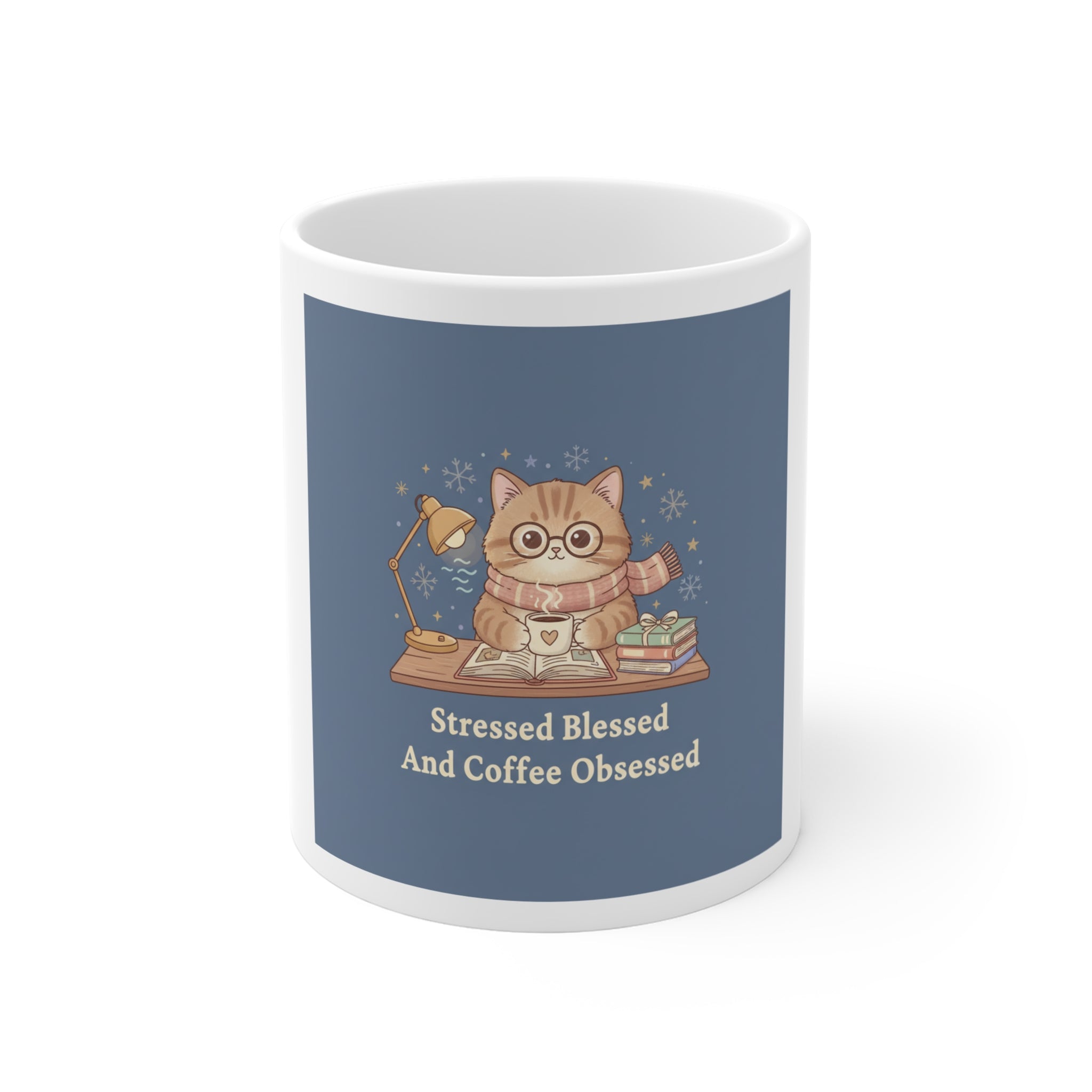 Bear Mug 11oz – Stressed Blessed and Coffee Obsessed