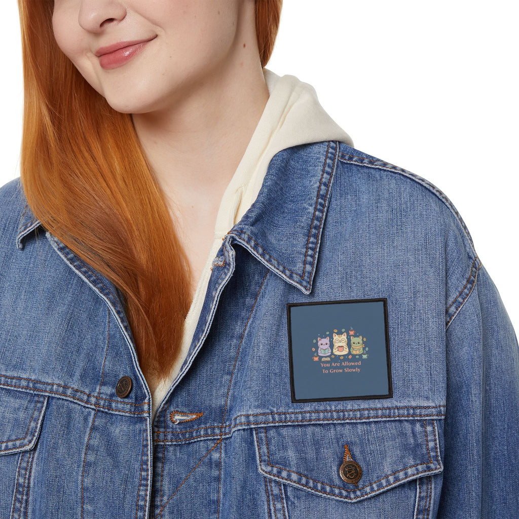 Cats With Glasses Iron-On Patch – You Are Allowed to Grow Slowly