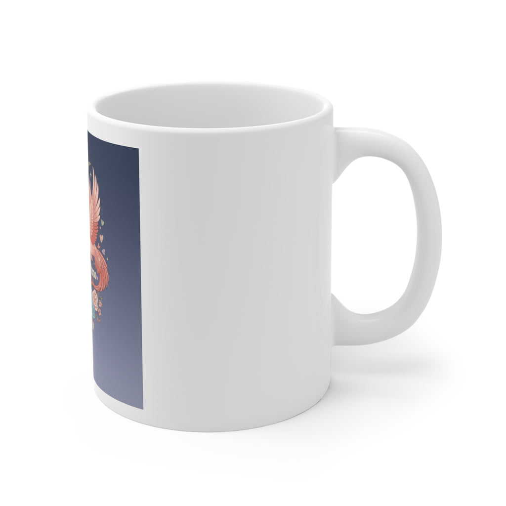Florece a Tu Ritmo Flamingo Mug 11oz