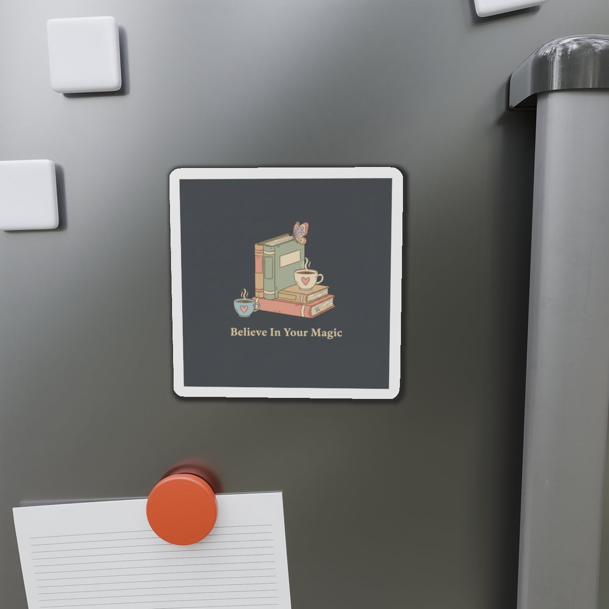 Butterfly Die-Cut Magnet – Believe in Your Magic