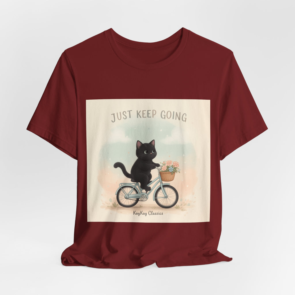 "Design" Black Cat Women Tee | College Girl Gift | Fashion | KayKay Classics