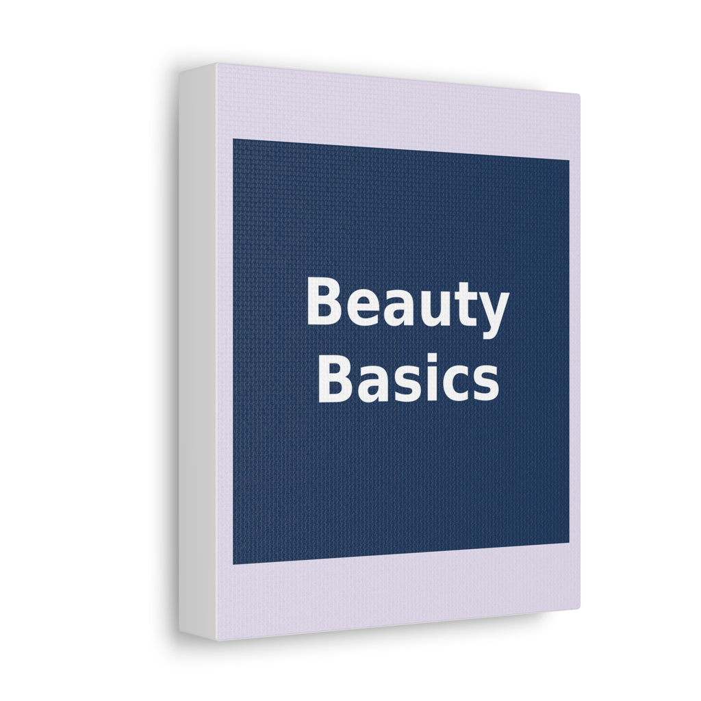 "Beauty Basics" Black Cat Canvas | College Girl Gift | Fashion | KayKay Classics