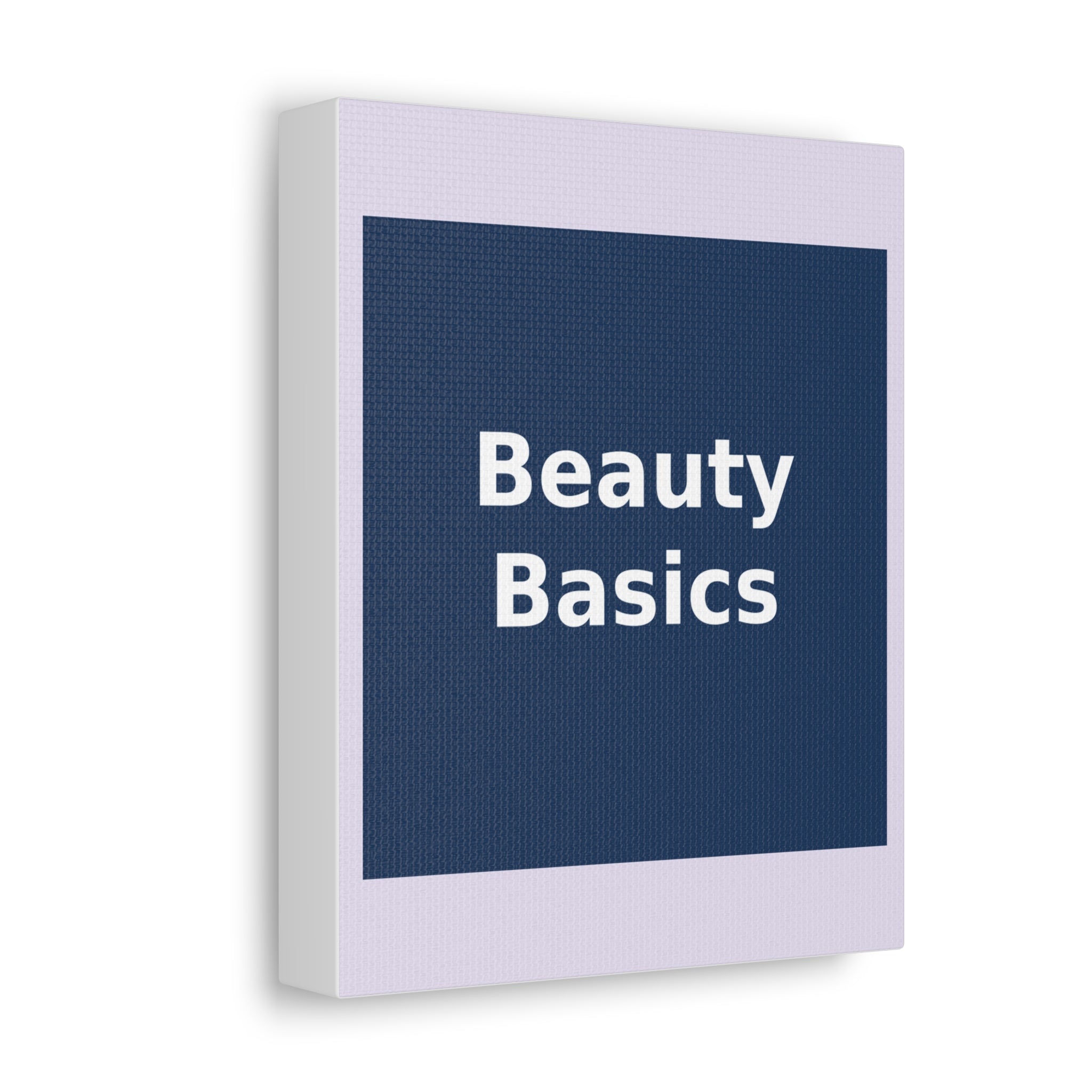 "Beauty Basics" Black Cat Canvas | College Girl Gift | Fashion | KayKay Classics