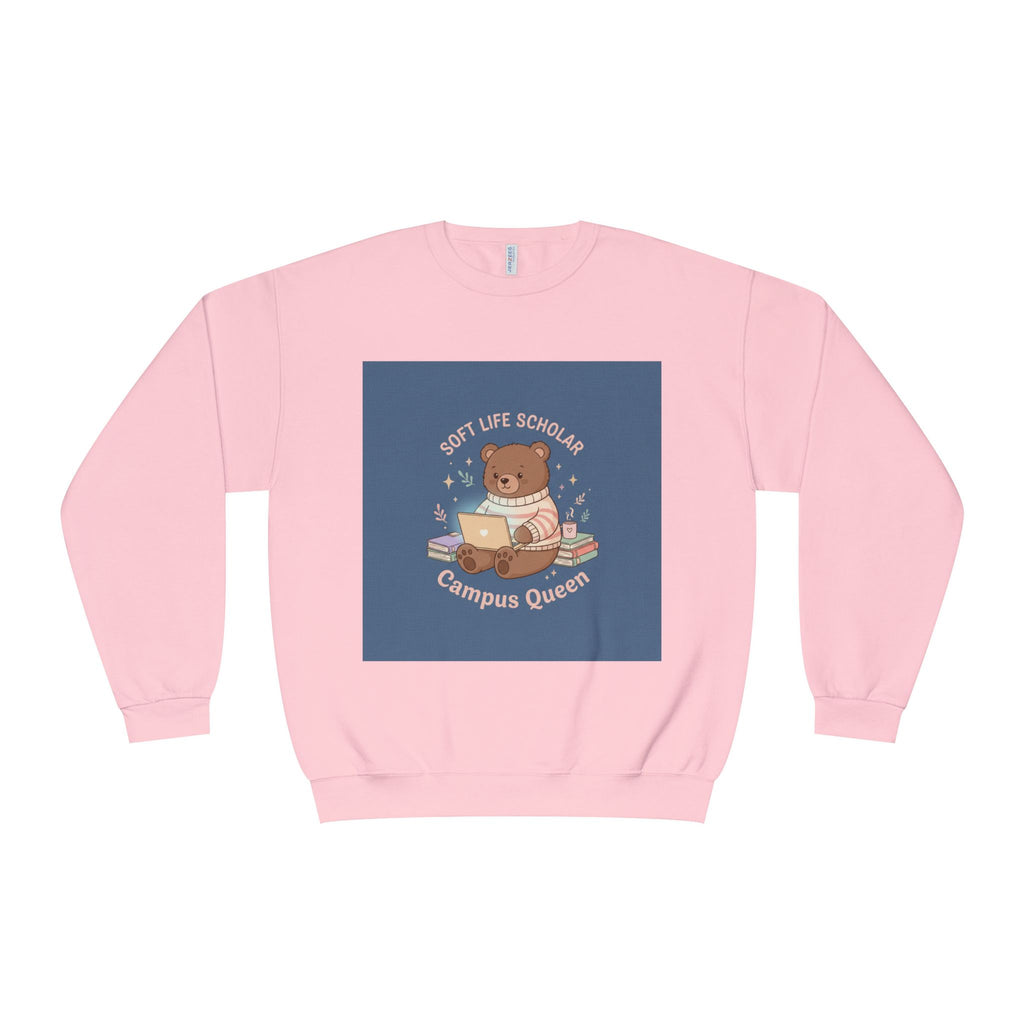 Bear Crewneck Sweatshirt – Soft Life Scholar Campus Queen