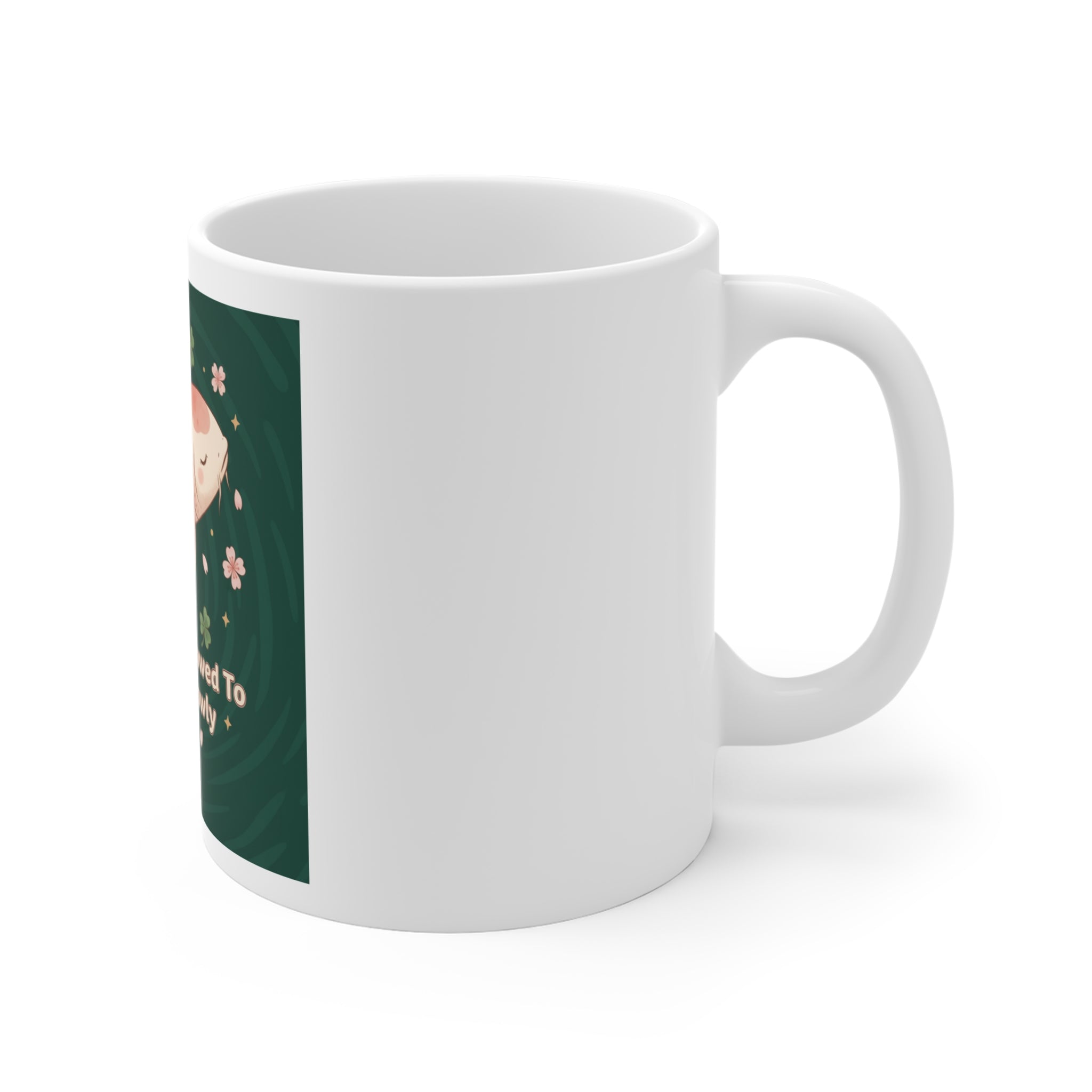 Bunny Mug 11oz – You Are Allowed to Grow Slowly