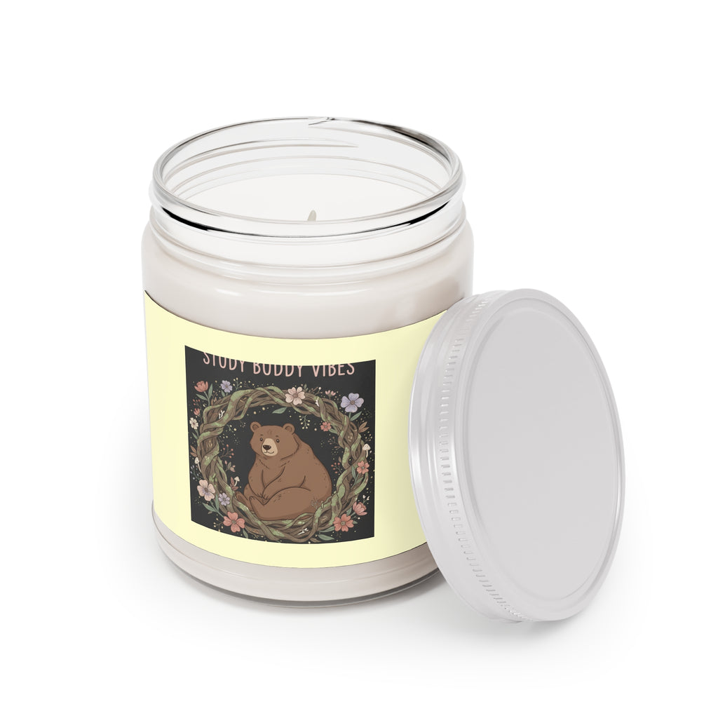 Bear Scented Candle – Study Buddy Vibes