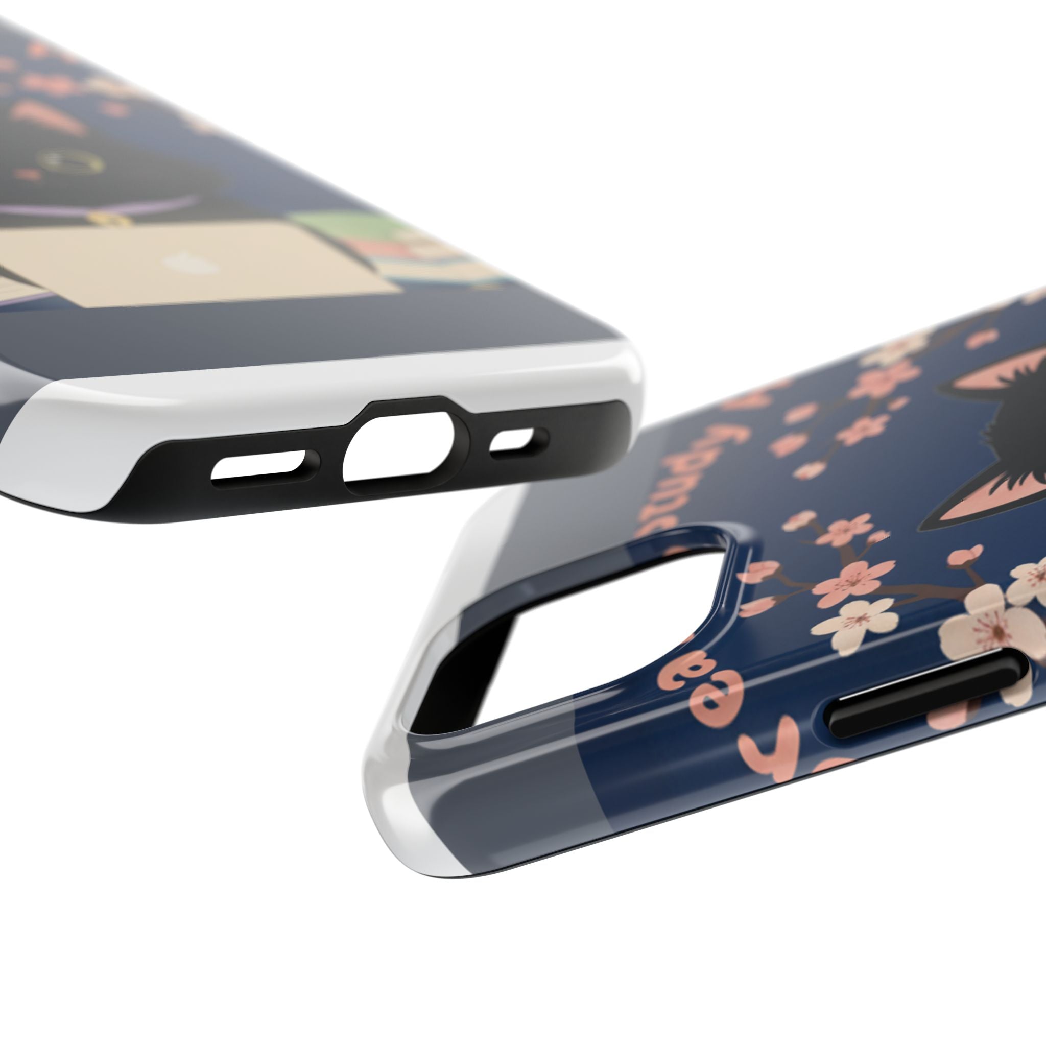 Black Cat Tough Phone Case – Dream Big Study Hard