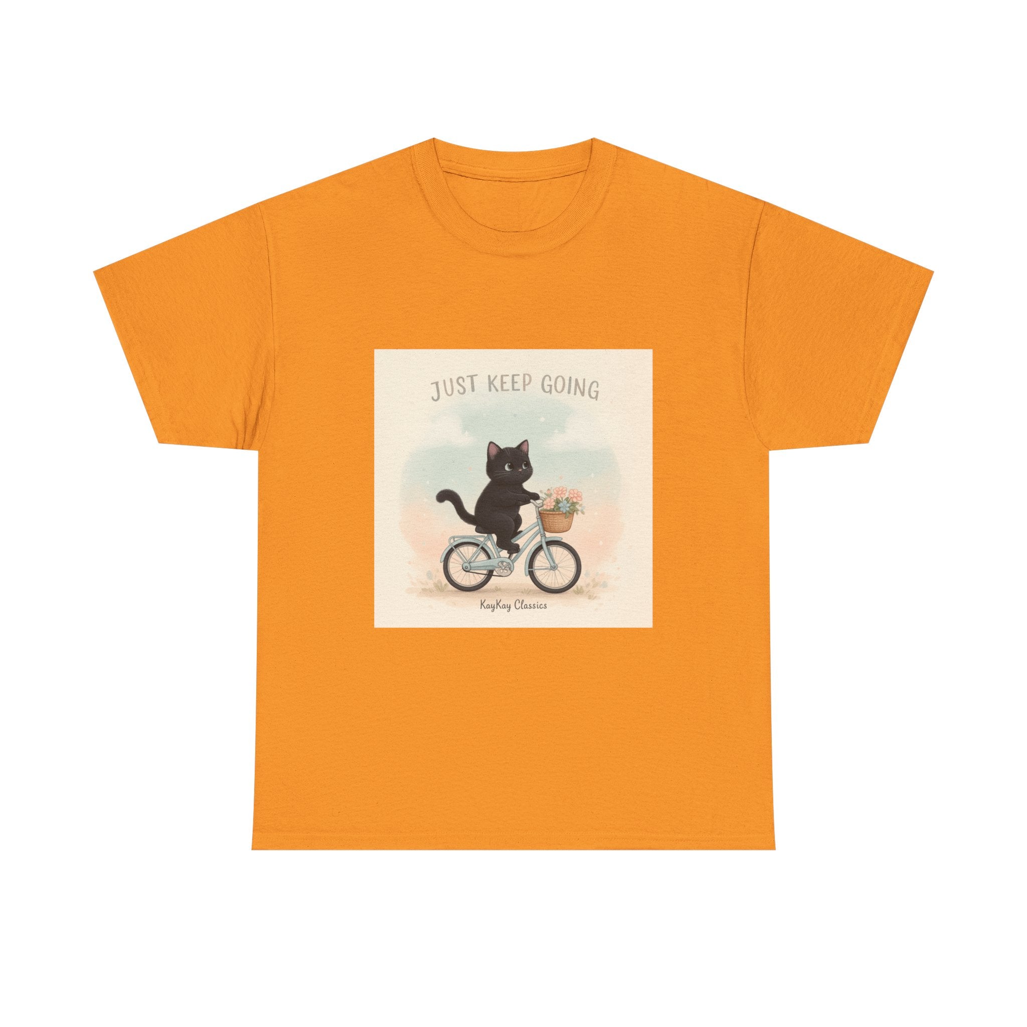"Design" Black Cat Kids Tee | College Girl Gift | Fashion | KayKay Classics