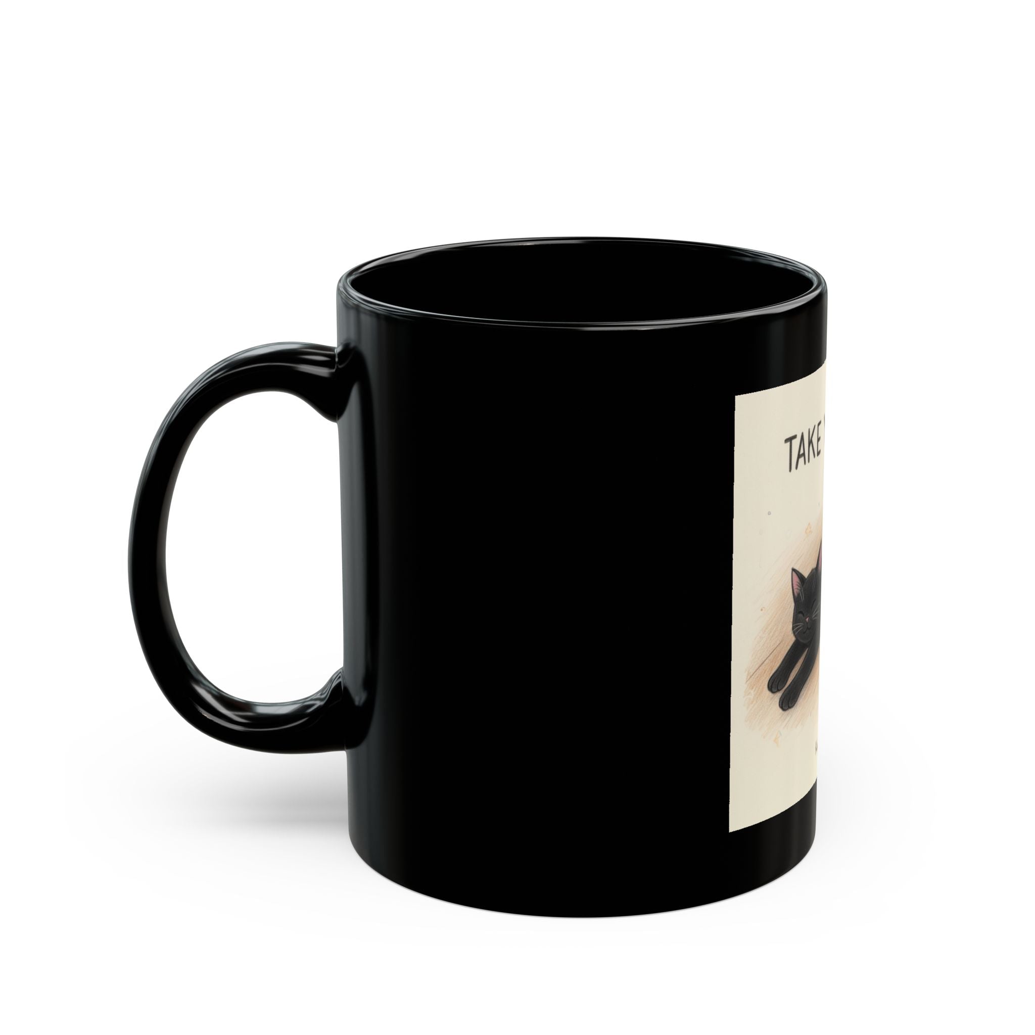 Rise Up Black Mug