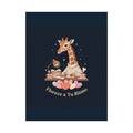 Florece a Tu Ritmo Giraffe Poster