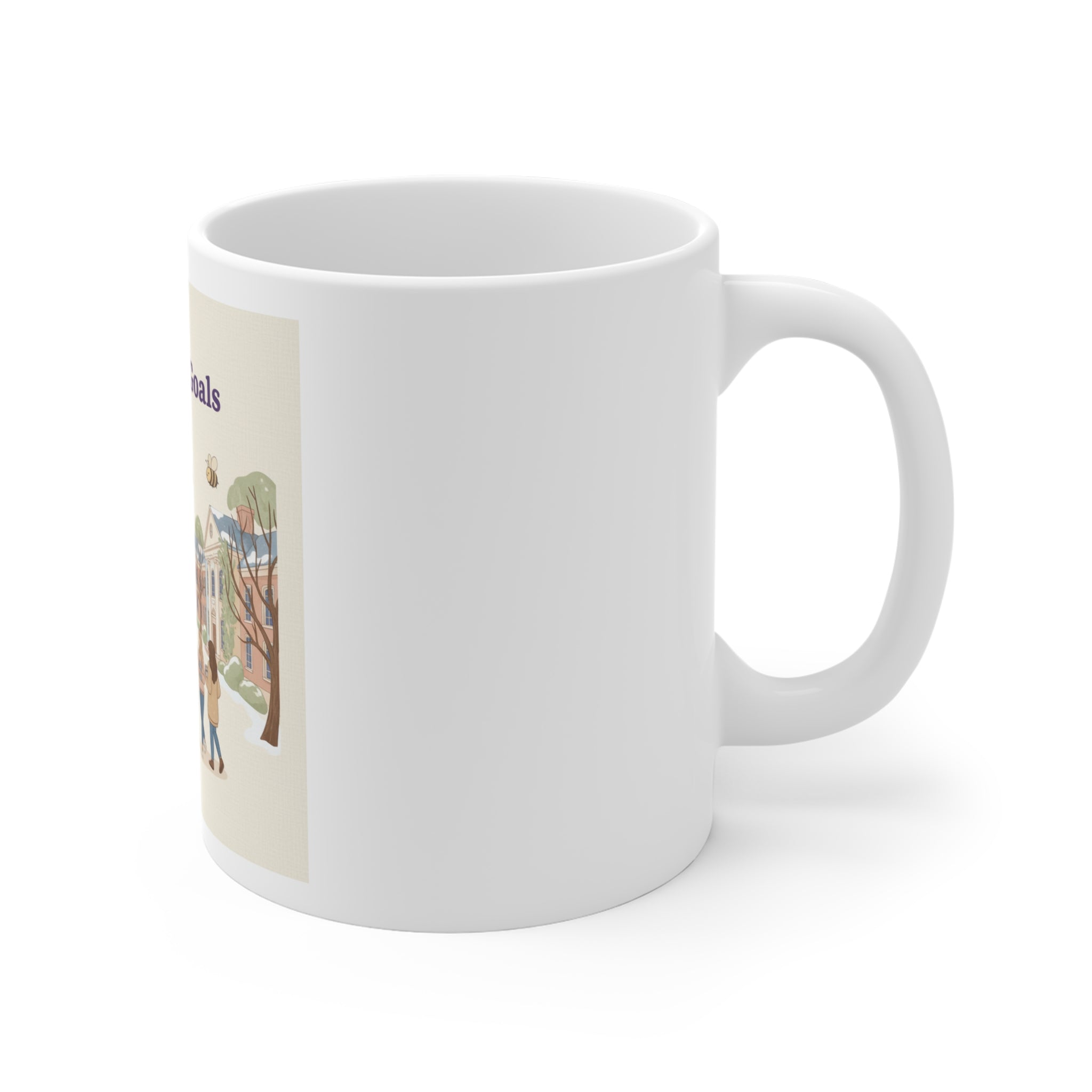 Goals On Goals Bees Mug 11oz