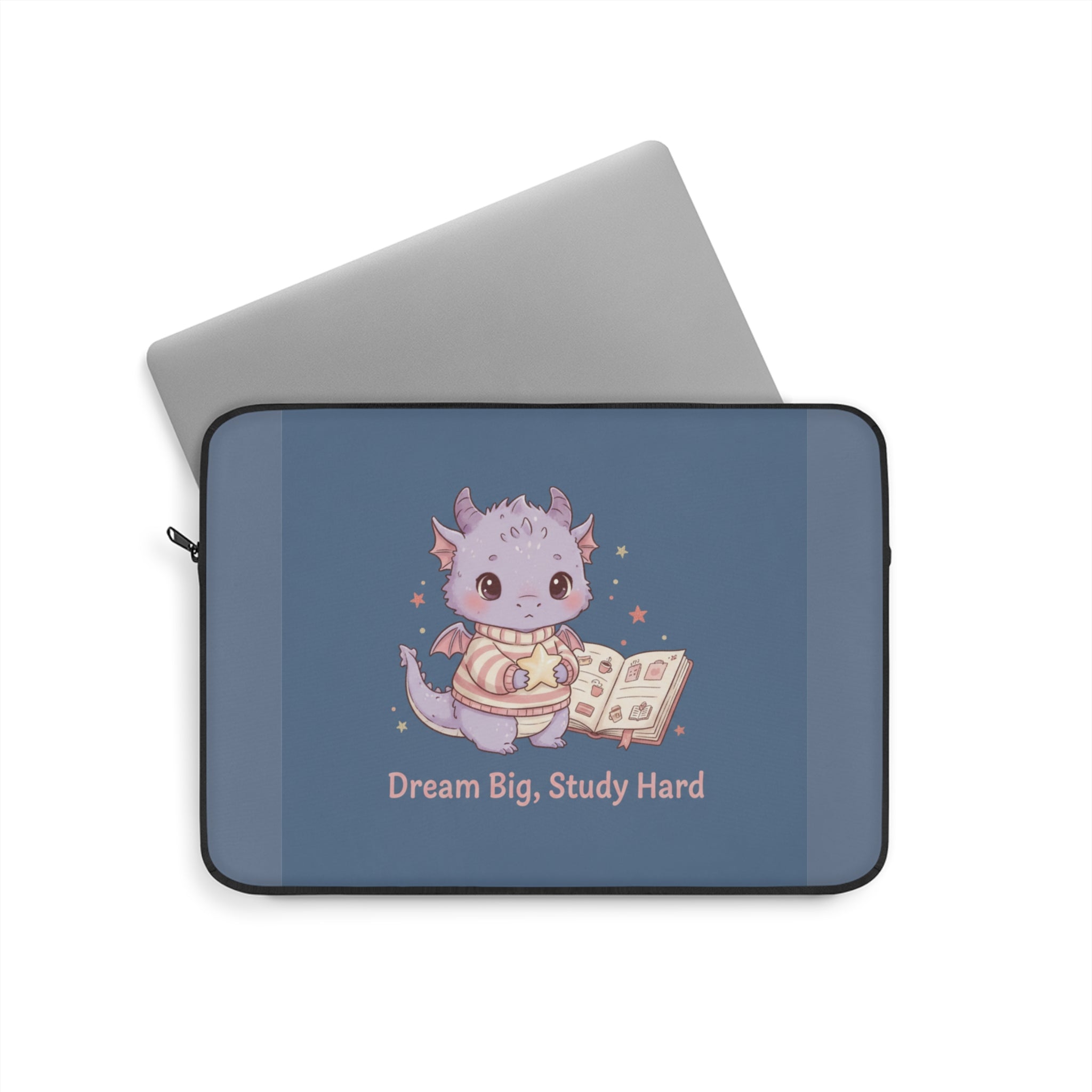 Dragon Laptop Sleeve – Dream Big Study Hard