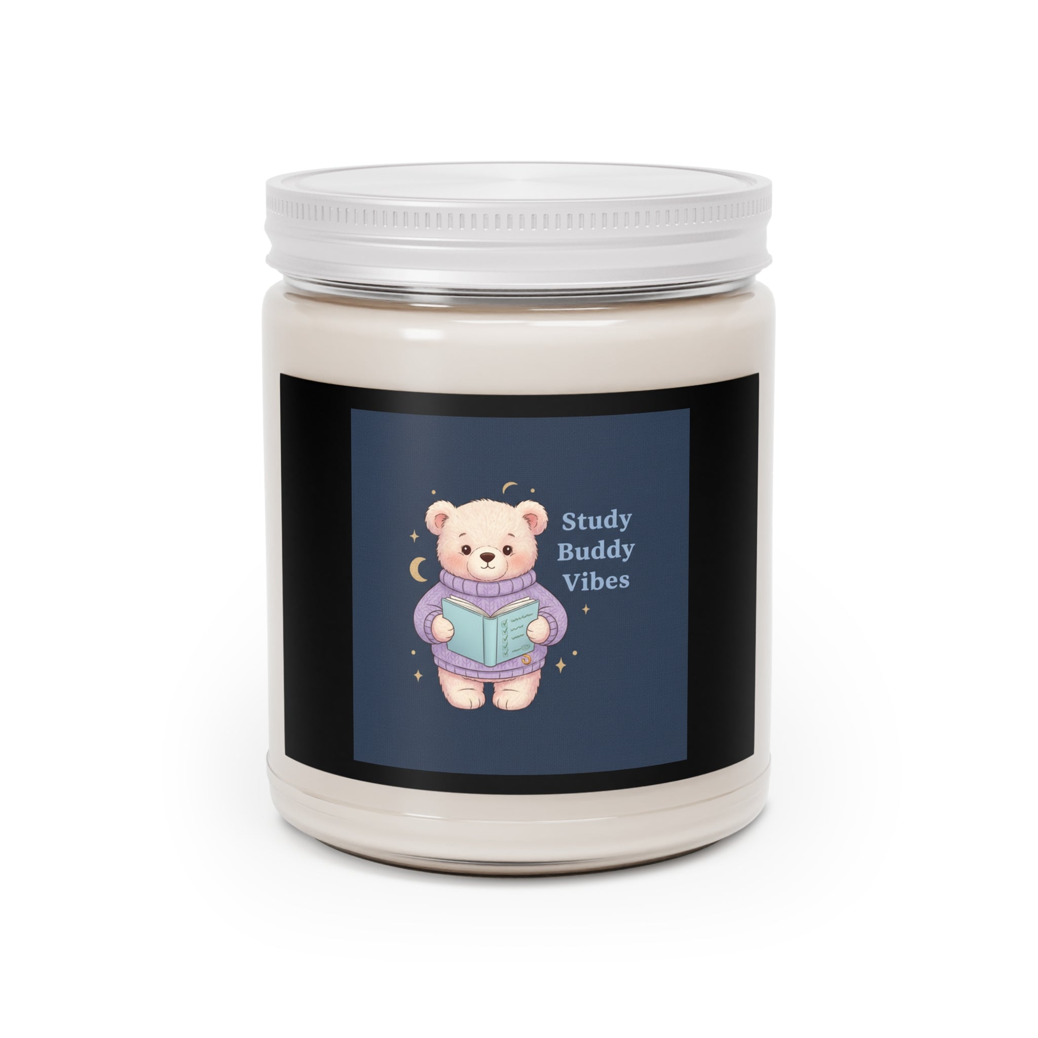 Bear Scented Candle – Study Buddy Vibes