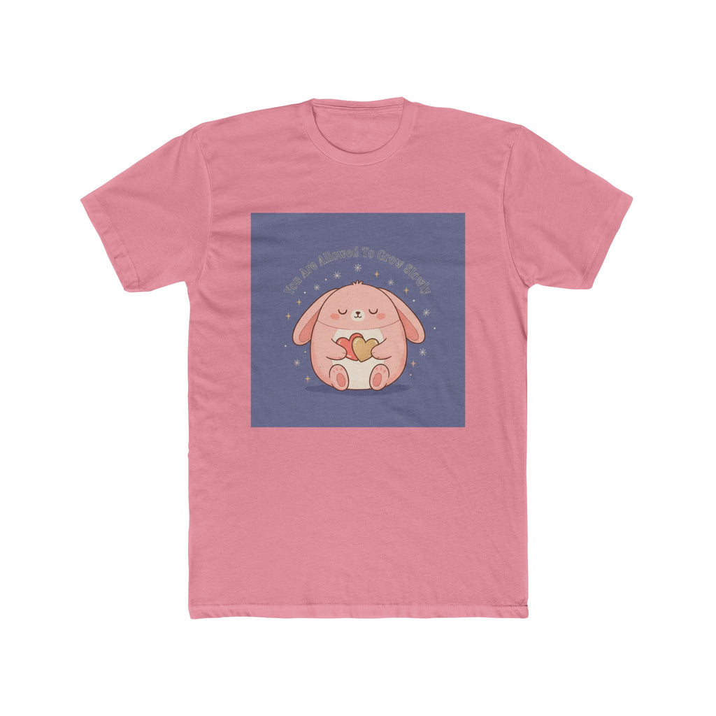 Rabbit Unisex Tee – You Are Allowed to Grow Slowly