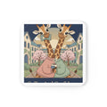 Giraffes Cork Coaster – Coffee and Confidence