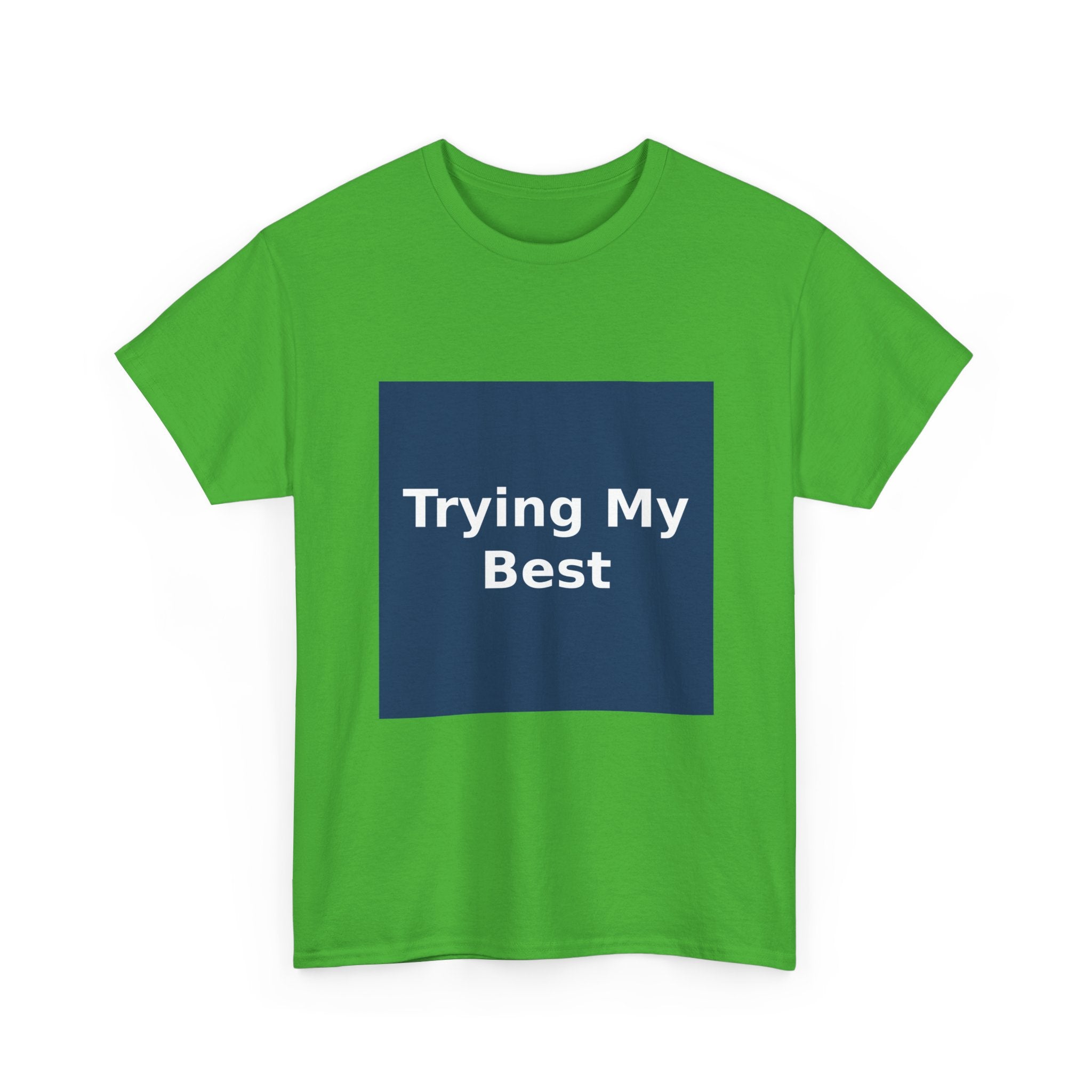 "Trying My Best" Black Cat Kids Tee | College Girl Gift | Fashion | KayKay Classics