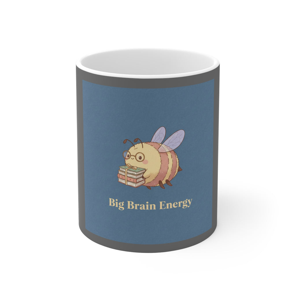 Bee Mug 11oz – Big Brain Energy