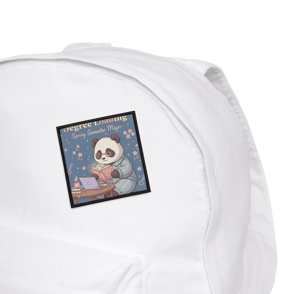 Panda Iron-On Patch – Degree Loading Spring Semester Magic