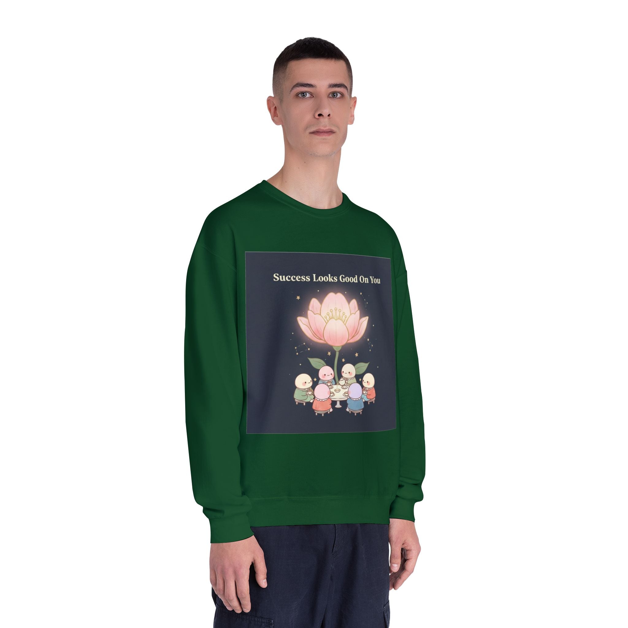 Tiny Chibi Creatures Crewneck Sweatshirt – Success Looks Good on You