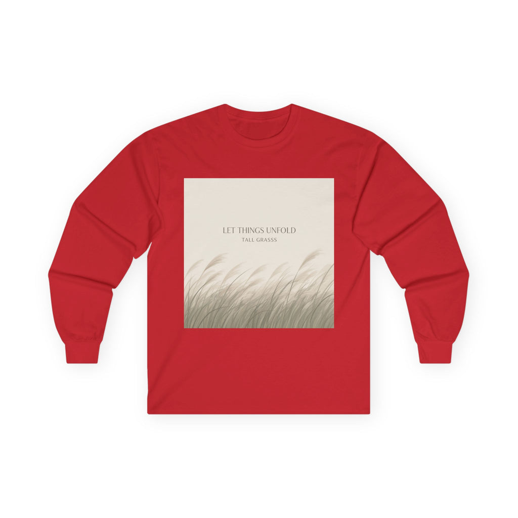 LET THINGS UNFOLD Long Sleeve Tee