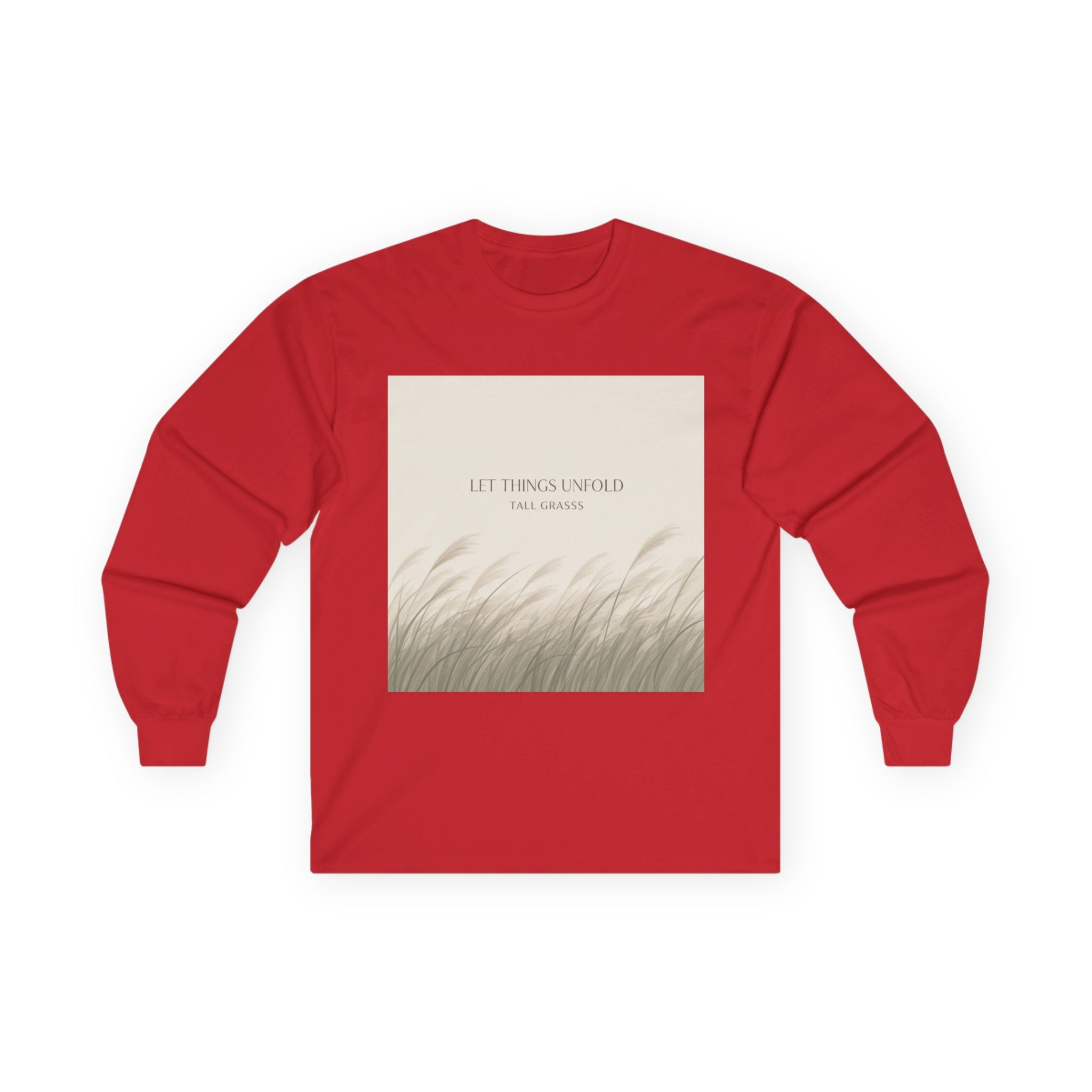 LET THINGS UNFOLD Long Sleeve Tee