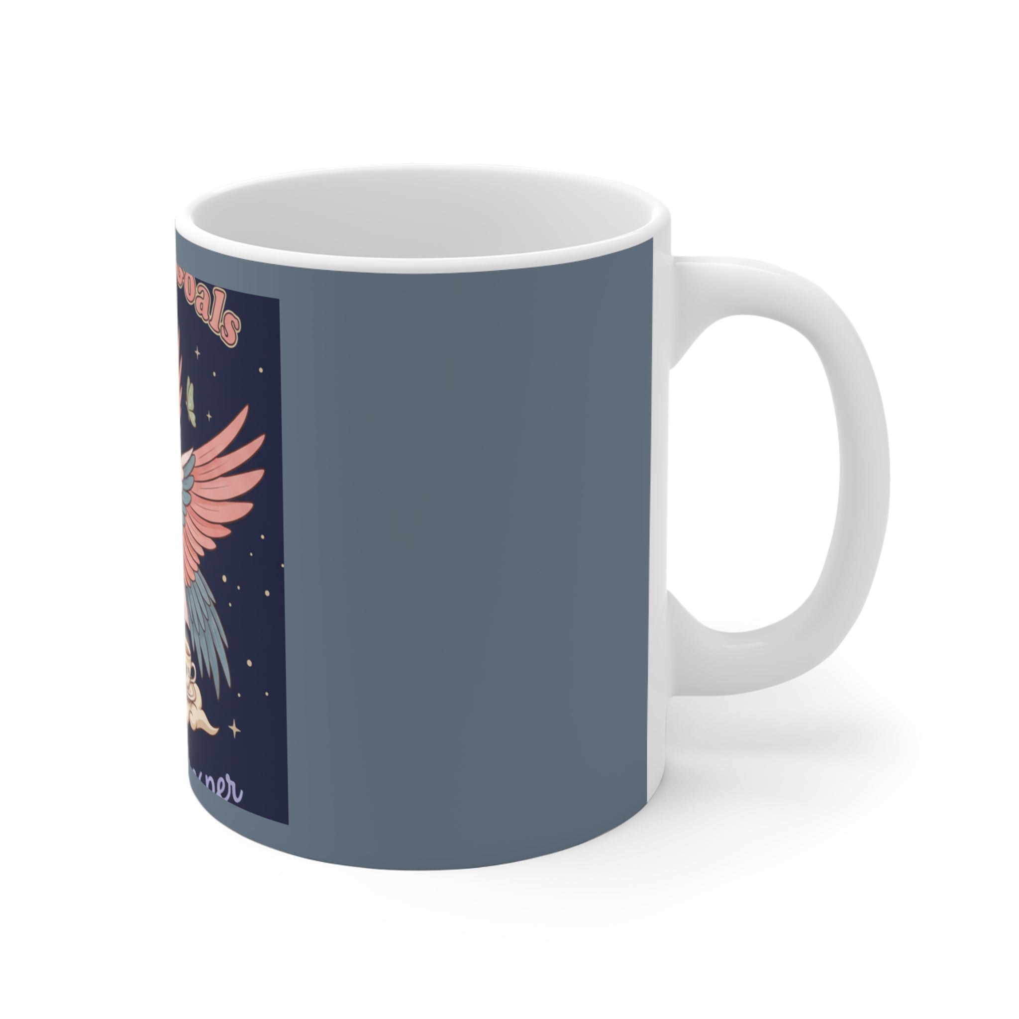 Crane Mug 11oz – Goals on Goals Bloom Prosper