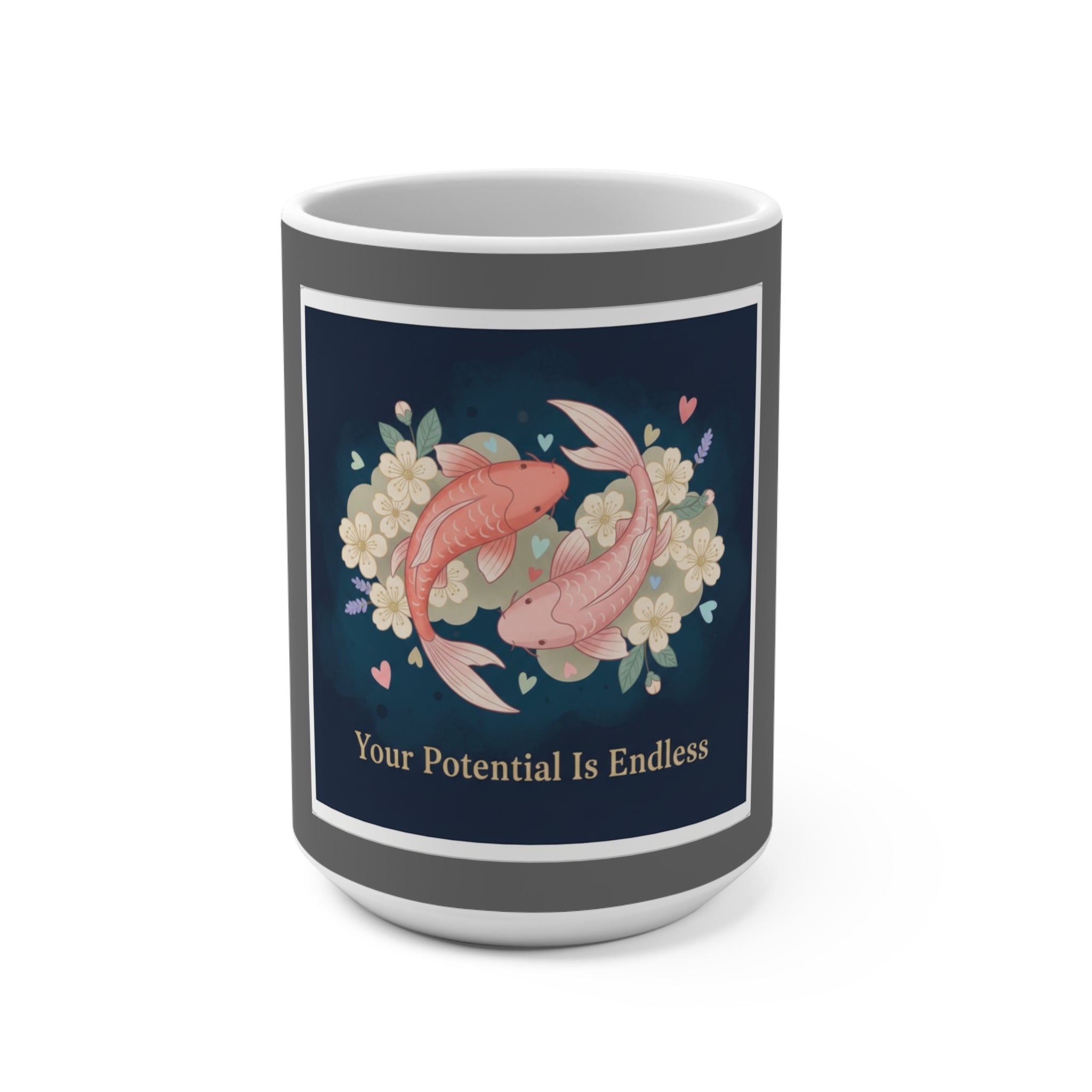 Koi Mug 15oz – Your Potential is Endless