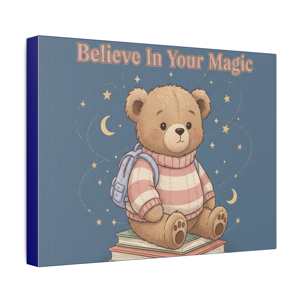 Bear Canvas Print – Believe in Your Magic