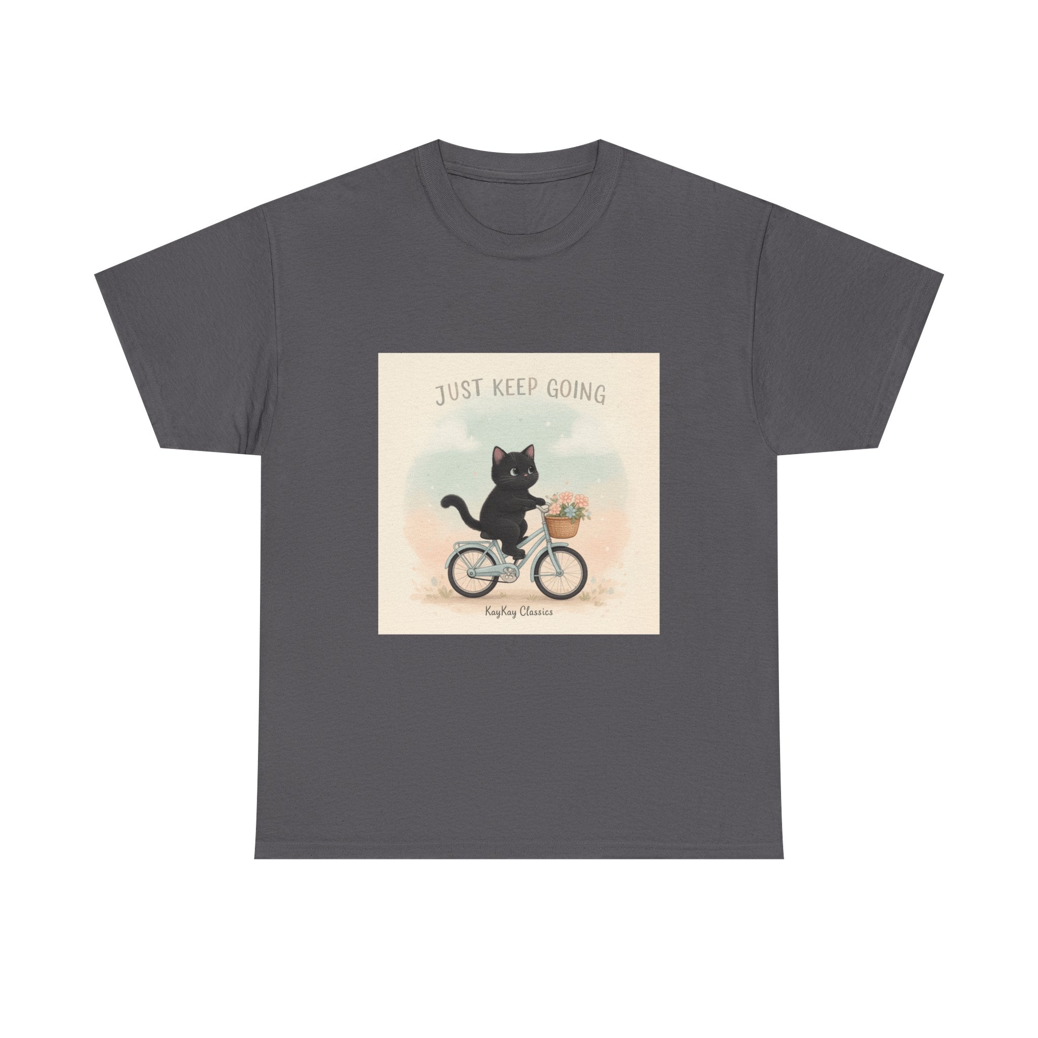 "Design" Black Cat Kids Tee | College Girl Gift | Fashion | KayKay Classics