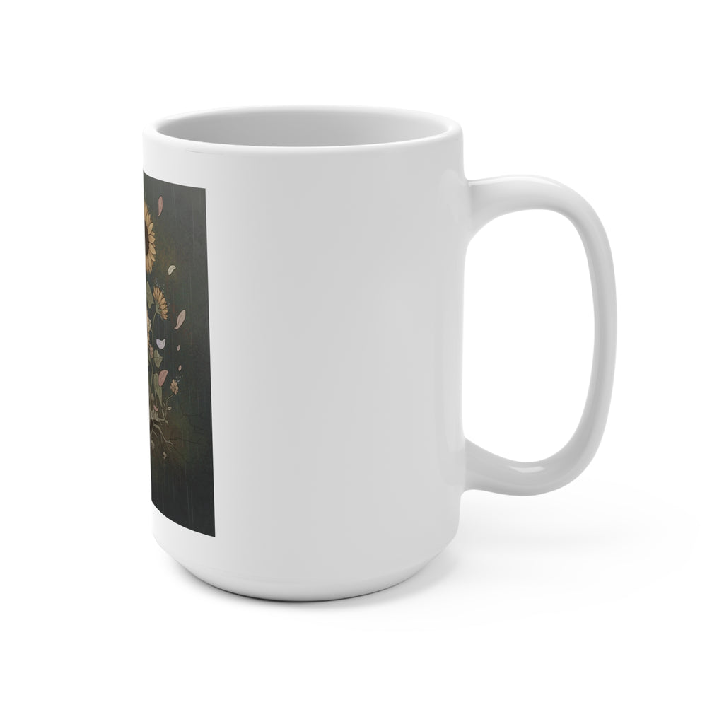 Sunflowers Mug 15oz – Bloom at Your Own Pace