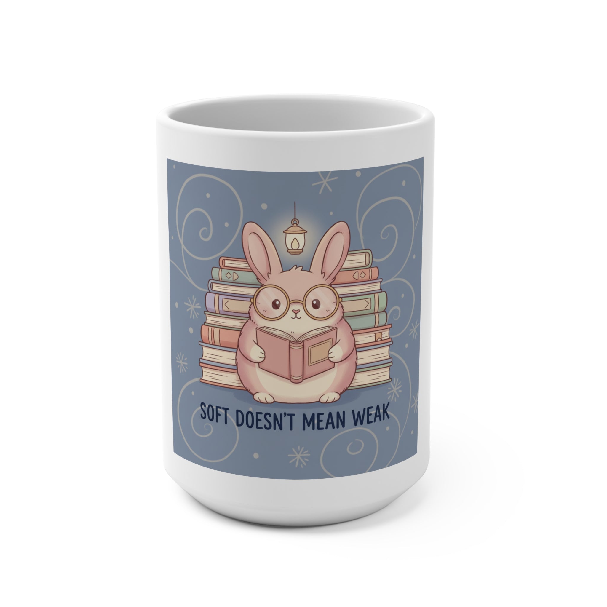 Bear Mug 15oz – Soft Doesnt Mean Weak