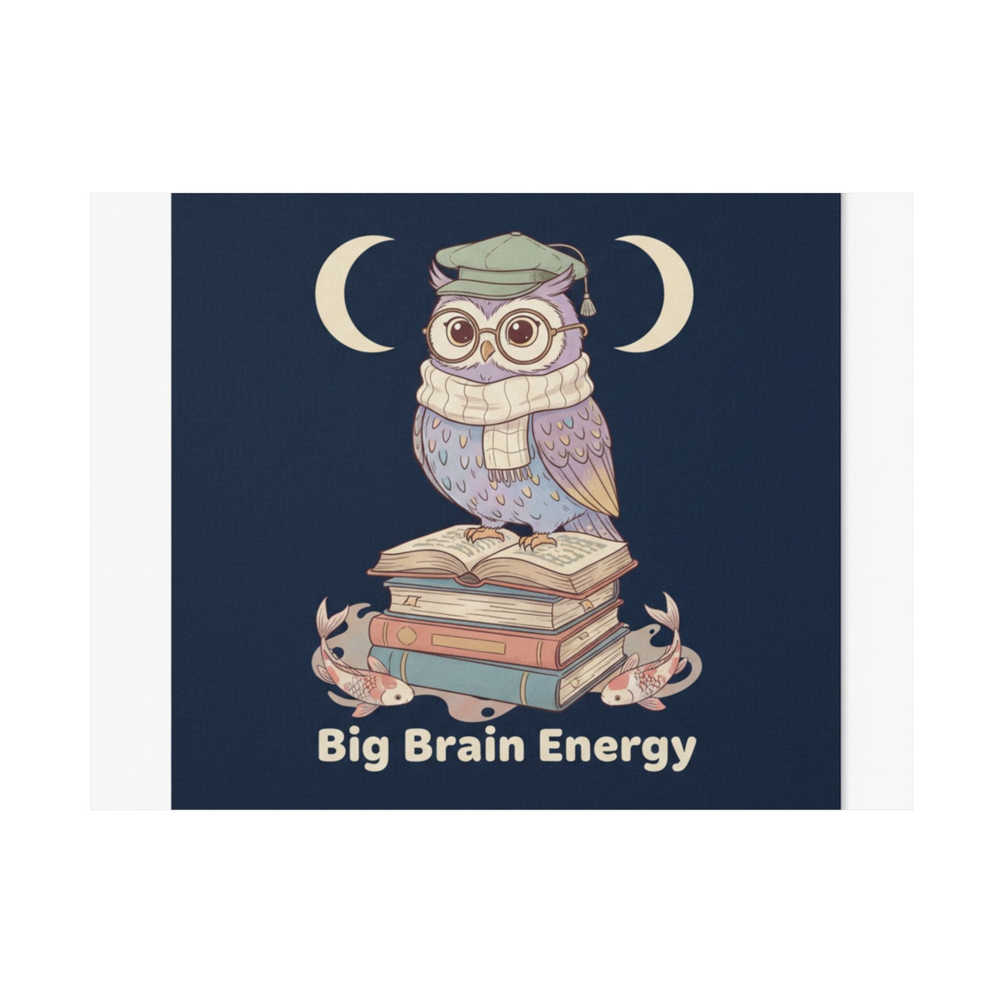 big brain energy Poster
