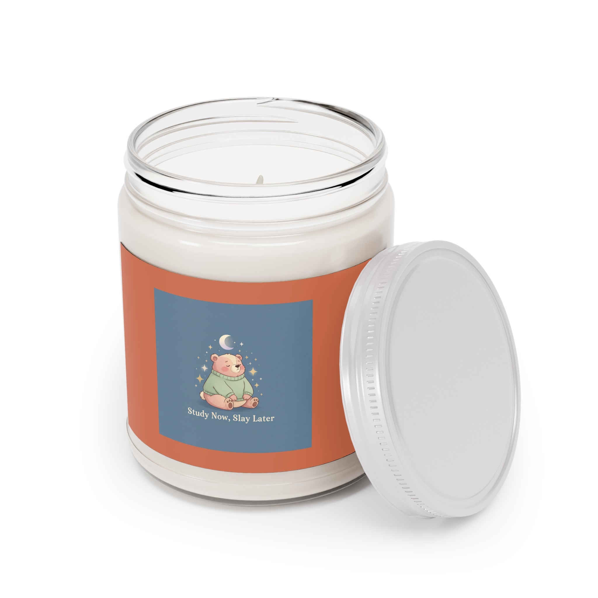 Bear Scented Candle – Study Now Slay Later