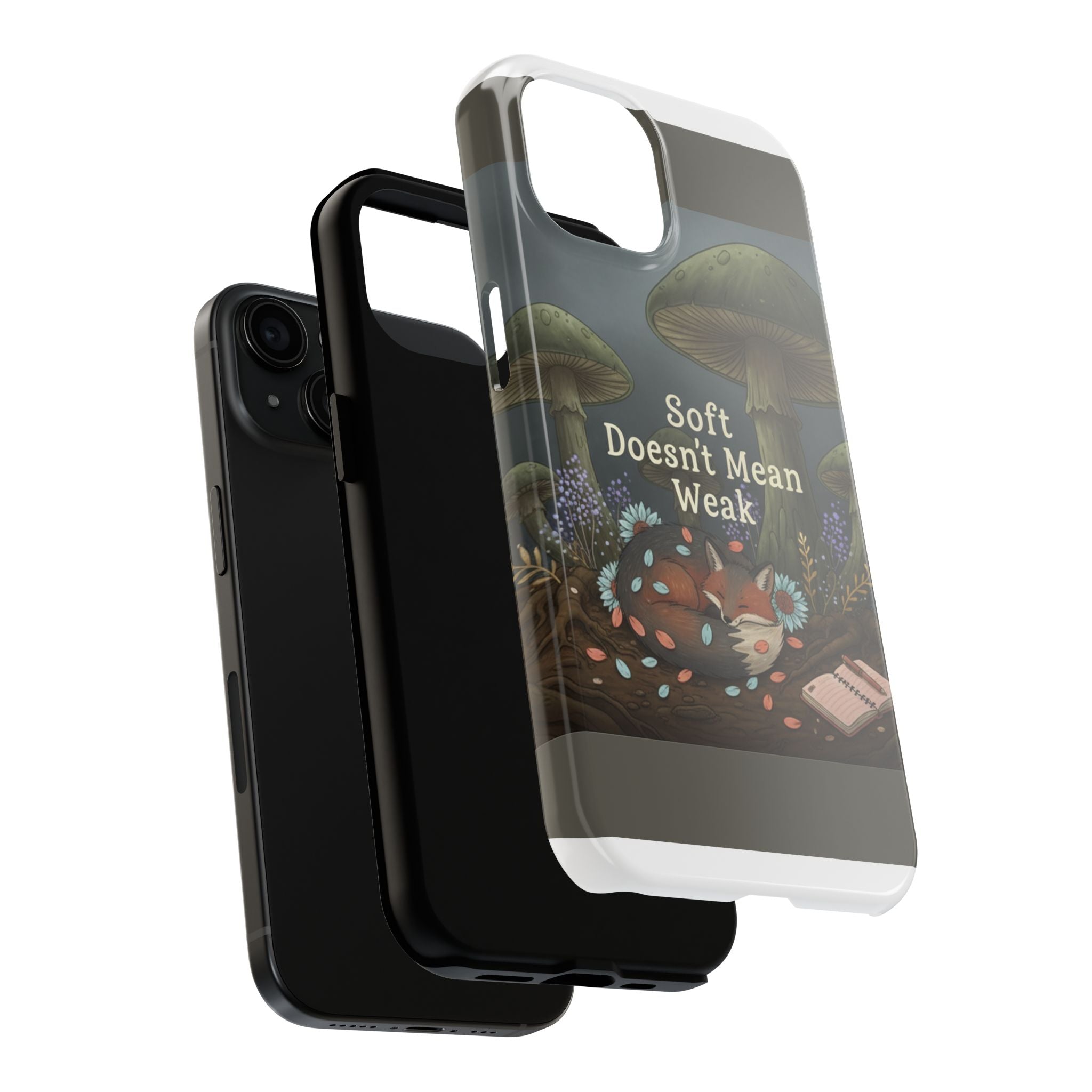Fox Tough Phone Case – Soft Doesnt Mean Weak