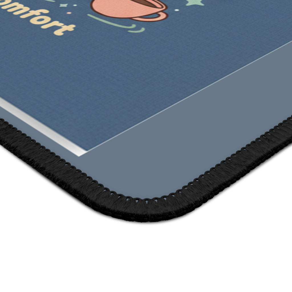 Bunny Mouse Pad – Study Buddy Vibes Coffee Comfort