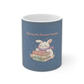 Rabbit Mug 11oz – Making My Dreams Happen
